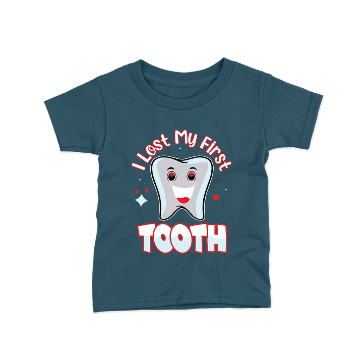 I lost my first tooth print kids tshirt 