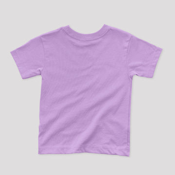 levender color back kids tshirt  